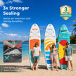 Overmont Inflatable Paddle Board 10'7