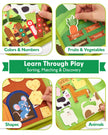 hahaland Busy Books for Toddlers 1-2 - Montessori Toddler Busy Board for 1 2 Year Old, 20 in 1 Quiet Book Educational Toddler Toys for 1 2 3 Year Old Boy Girls Gifts, Travel Toys for Toddlers 1-3 🍁 All In One Marketplace Canada