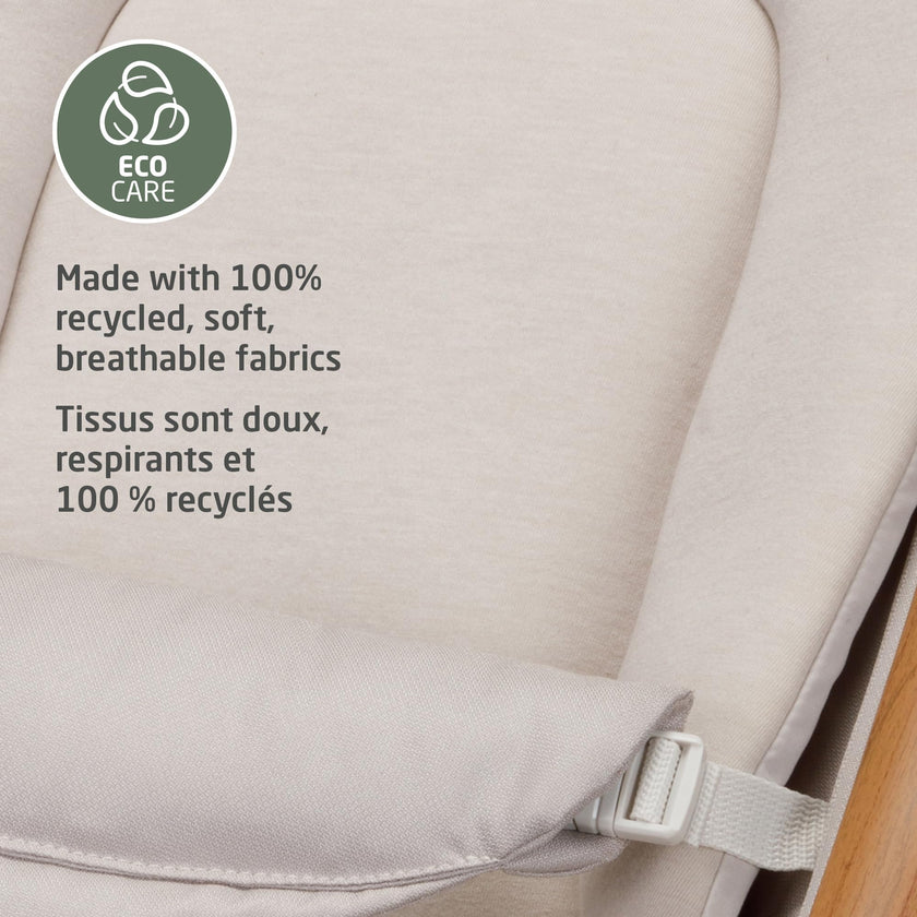 Maxi-Cosi 2-in-1 Kori Rocker, folds flat, travel, washable fabrics, Sand Horizon 🍁 All In One Marketplace Canada
