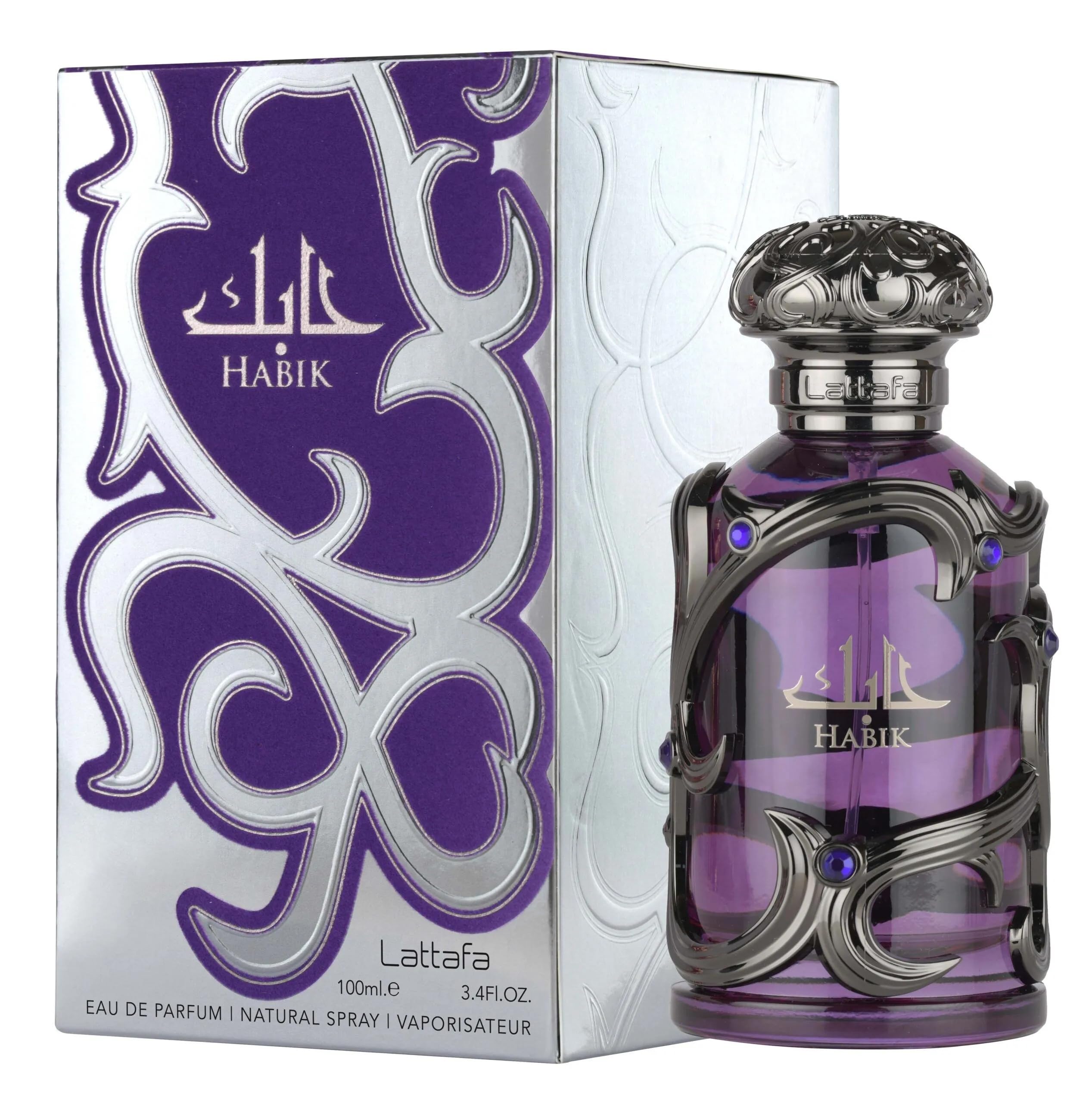Lattafa Habik – Spicy, Aromatic, Woody, Musky – Eau de Parfum Spray Long-Lasting Fragrance for Men, 3.4 Ounce / 100 ml 🍁 All In One Marketplace Canada