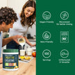 Organika Canadian-Made Creatine Powder- Fruit Punch- Pure Micronized Creatine Monohydrate - Helps Build Lean Muscle, Increase Strength, and Improved Recovery and Performance for Men and Women - 600g 🍁 All In One Marketplace Canada