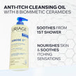 Uriage Xémose Cleansing Soothing Oil - Face & Body Cleanser & Shower Gel - Long-Lasting Comfort For Dry, Sensitive Skin Prone to Atopic Eczema - Soap-free, Fragrance-free For Your Whole Family - 1L 🍁 All In One Marketplace Canada