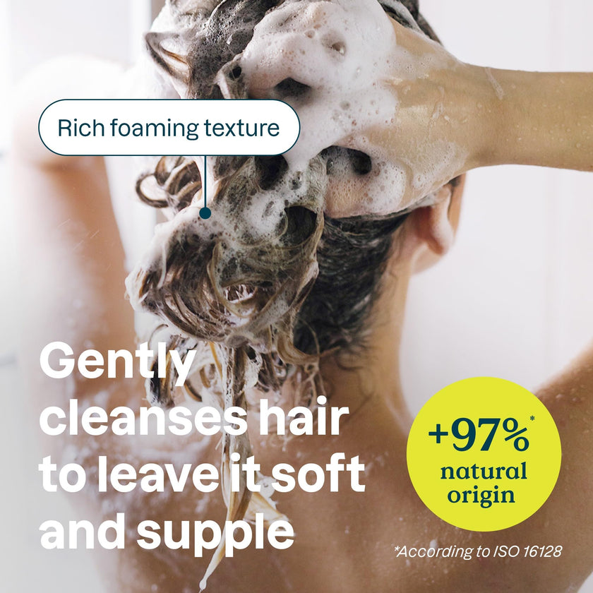 ATTITUDE Extra Gentle Hair Shampoo for Sensitive Dry Scalp, Made in Canada, EWG Verified, Soothing Oat, For Thin Hair, Vegan and Plant-Based, 946 mL 🍁 All In One Marketplace Canada
