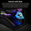 Lian Li Vector V100 ATX Mid-Tower PC Case with 4 ARGB PWM Fans, Black 🍁 All In One Marketplace Canada