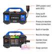 Westinghouse ePX3100v Electric Pressure Washer, 2100 Max PSI 1.76 Max GPM, Built-in Carry Handle, Detachable Foam Cannon, Pro-Style Steel Wand, 3-Nozzle Set, for Cars/Fences/Driveways/Home/Patios 🍁 All In One Marketplace Canada