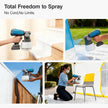 Tilswall Cordless Paint Sprayer Shark700 with 90000RPM Brushless Motor, Spray Paint Gun Compatible with Dewalt 20V Battery(No Battery), 1300ml Easy Side-Fill, 3 Patterns, Ideal for House Painting 🍁 All In One Marketplace Canada