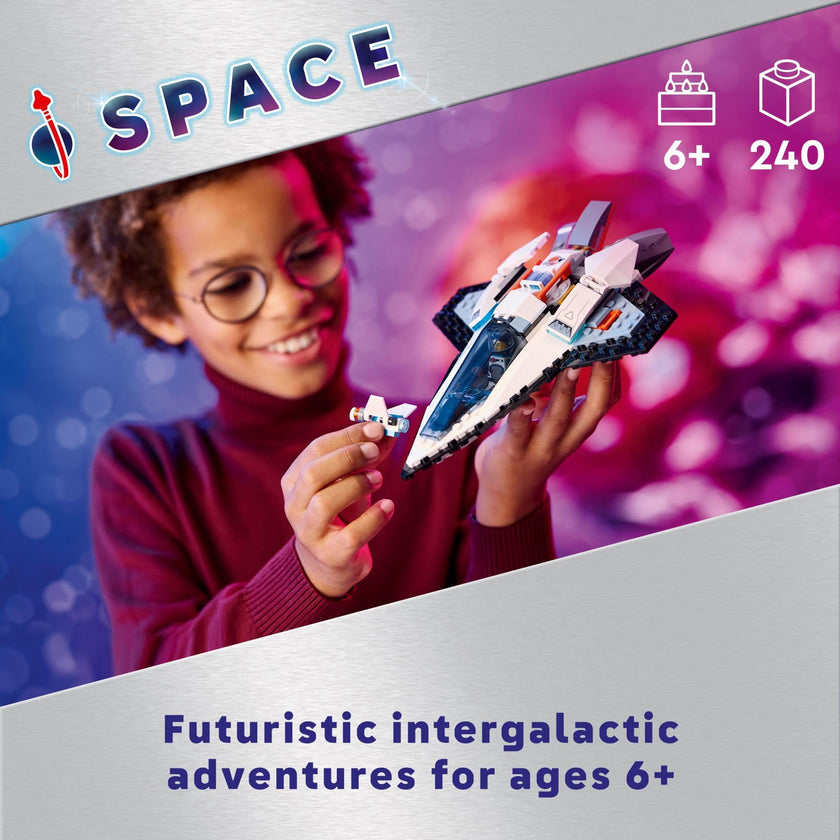LEGO City Interstellar Spaceship Toy for Kids, Creative Play Space Toy, Building Set with Spacecraft Model, Drone, and Astronaut Figure, Building Toy for Boys, Girls and Kids Ages 6 and Up, 60430 🍁 All In One Marketplace Canada