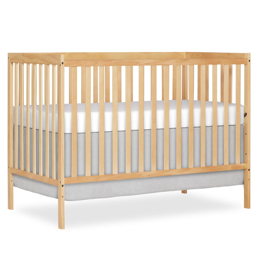 Dream On Me Synergy 5-in-1 Convertible Crib in Natural, Greenguard Gold Certified, BSA Certified, 3 Mattress Height Settings, Classic Nursery Furniture 🍁 All In One Marketplace Canada