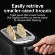 Proctor Silex 2-Slice Extra-Wide Slot Toaster with Cool Wall, Shade Selector, Toast Boost, Auto Shut-Off and Cancel Button, Black, 22215G 🍁 All In One Marketplace Canada