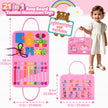 ZOOI Toddler Toys Busy Board - Montessori Toys for 1-5 Year Old Boy Girl Birthday Gifts for Kids, Sensory Toys Baby Essentials, Busy Book for Toddlers 1-5 Year Old, Airplane Activities Toys Gifts 🍁 All In One Marketplace Canada
