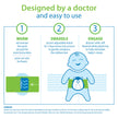 Dr. Brown's Infant Gripebelt Heated Belly Band, Soothe Baby's Tummy with Gentle Warmth and Compression, Hedgehog, 0m+ 🍁 All In One Marketplace Canada