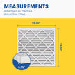 Aerostar 20 x 20 x 4 MERV 8 Pleated Air Filter, Pleated (Pack of 6) 🍁 All In One Marketplace Canada