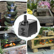 Pawfly 400 GPH Submersible Water Pump 25W 7ft. High Lift Quiet Pump with 6ft Power Cord for Fountain Aquarium Fish Tank 🍁 All In One Marketplace Canada
