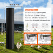 VEVOR Hardware Cloth, 48'' x 50' Galvanized Wire Mesh Roll, 19 Gauge Chicken Wire Fence Roll, Vinyl Coating Metal Wire Mesh for Chicken Coop Barrier, Rabbit Snake Fences, Poultry Enclosures 🍁 All In One Marketplace Canada