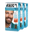Just For Men Mustache & Beard, Beard Dye for Men with Brush Included for Easy Application, With Biotin Aloe and Coconut Oil for Healthy Facial Hair, Medium-Dark Brown, M-40 (3 Count) 🍁 All In One Marketplace Canada
