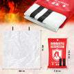 Fire Blanket for Home and Kitchen,Emergency for Small Fire,Reused,Easy Use 🍁 All In One Marketplace Canada