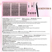 Goddvenus Cluster Lashes Kit Wispy Natural 300pcs Eyelashes Clusters 10-16mm DIY Eyelash Extensions Kit C Curl Individual Lashes for DIY Lash Extension 🍁 All In One Marketplace Canada