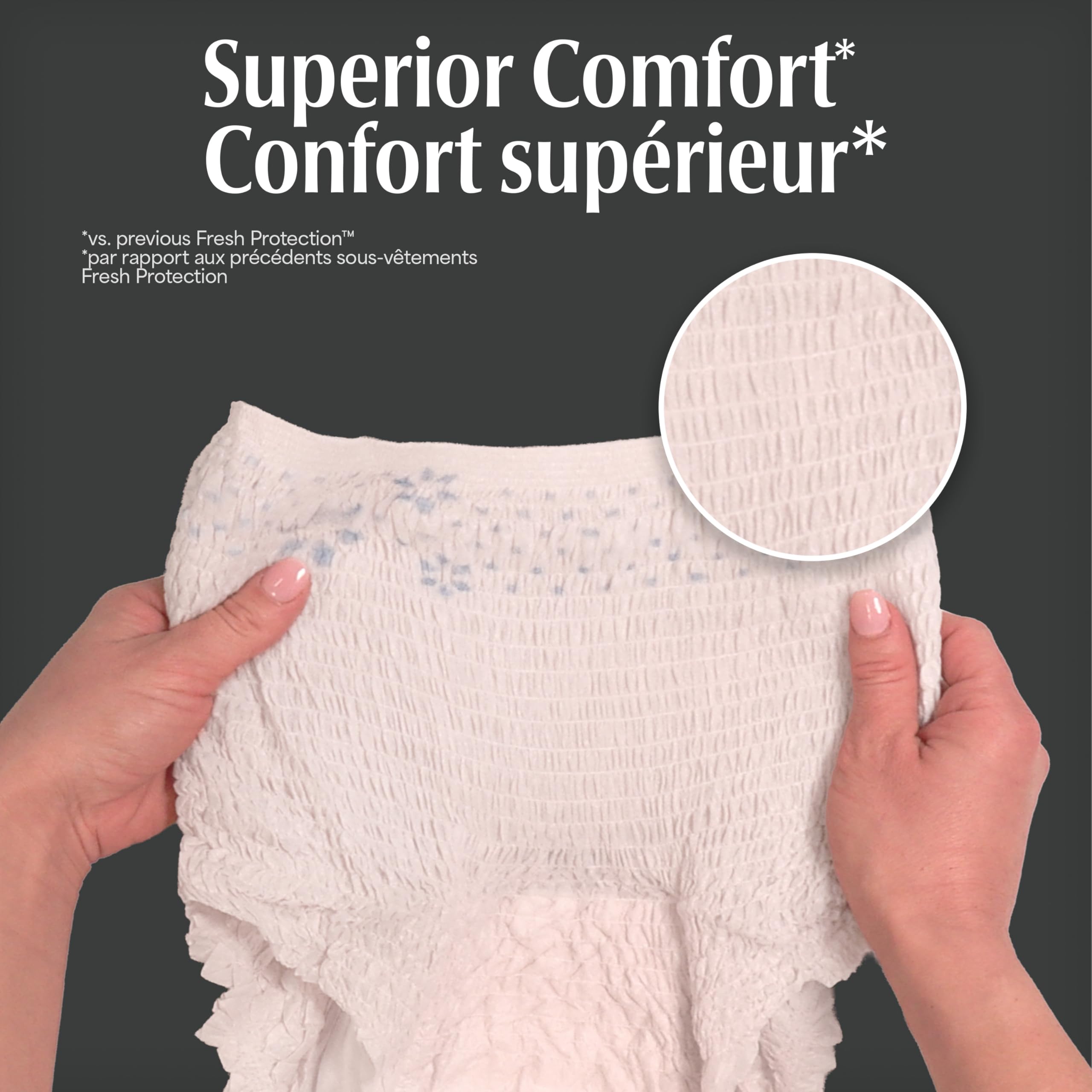 Depend Adult Incontinence Underwear, Overnight, Large, Blush, 22 Count 🍁 All In One Marketplace Canada