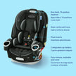 Graco 4Ever All-in-One Convertible Car Seat, 4-in-1 Baby to Big Kid Car Seat from 1.8-54 kg (4-120 lb), ProtectPlus Engineered, Raegen 🍁 All In One Marketplace Canada