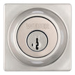 Weiser Elements Satin Nickel Square Deadbolt Lock, ANSI/BHMA Grade 3 Certified Front Door Lock, Kick Proof, Bump Proof & Anti-theft Exterior Door Lock with Key, Traditional Door Locks for Entry Door 🍁 All In One Marketplace Canada