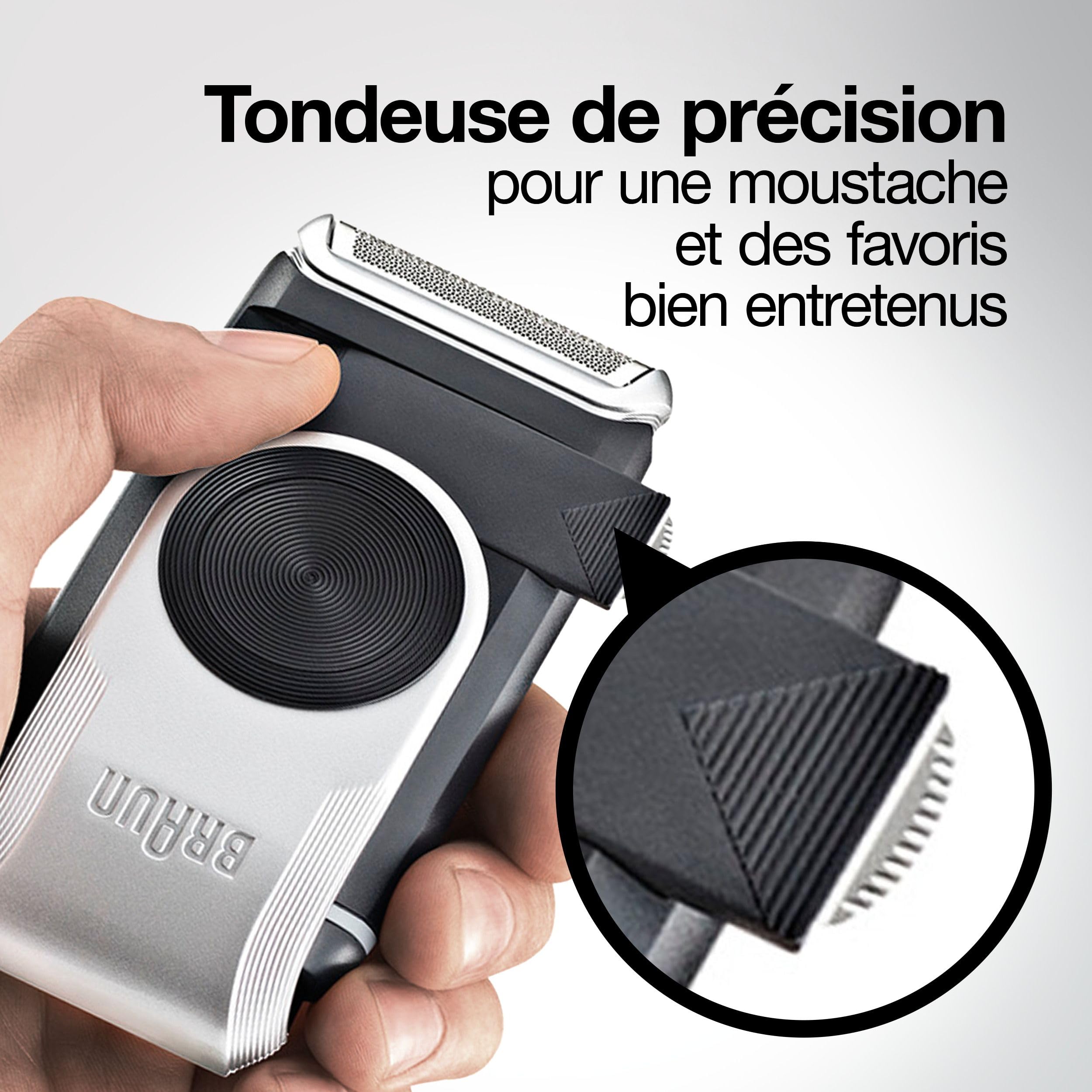 Braun M90 Mobile Shaver for Precision Trimming, Great for Travel, Black/Silver 🍁 All In One Marketplace Canada