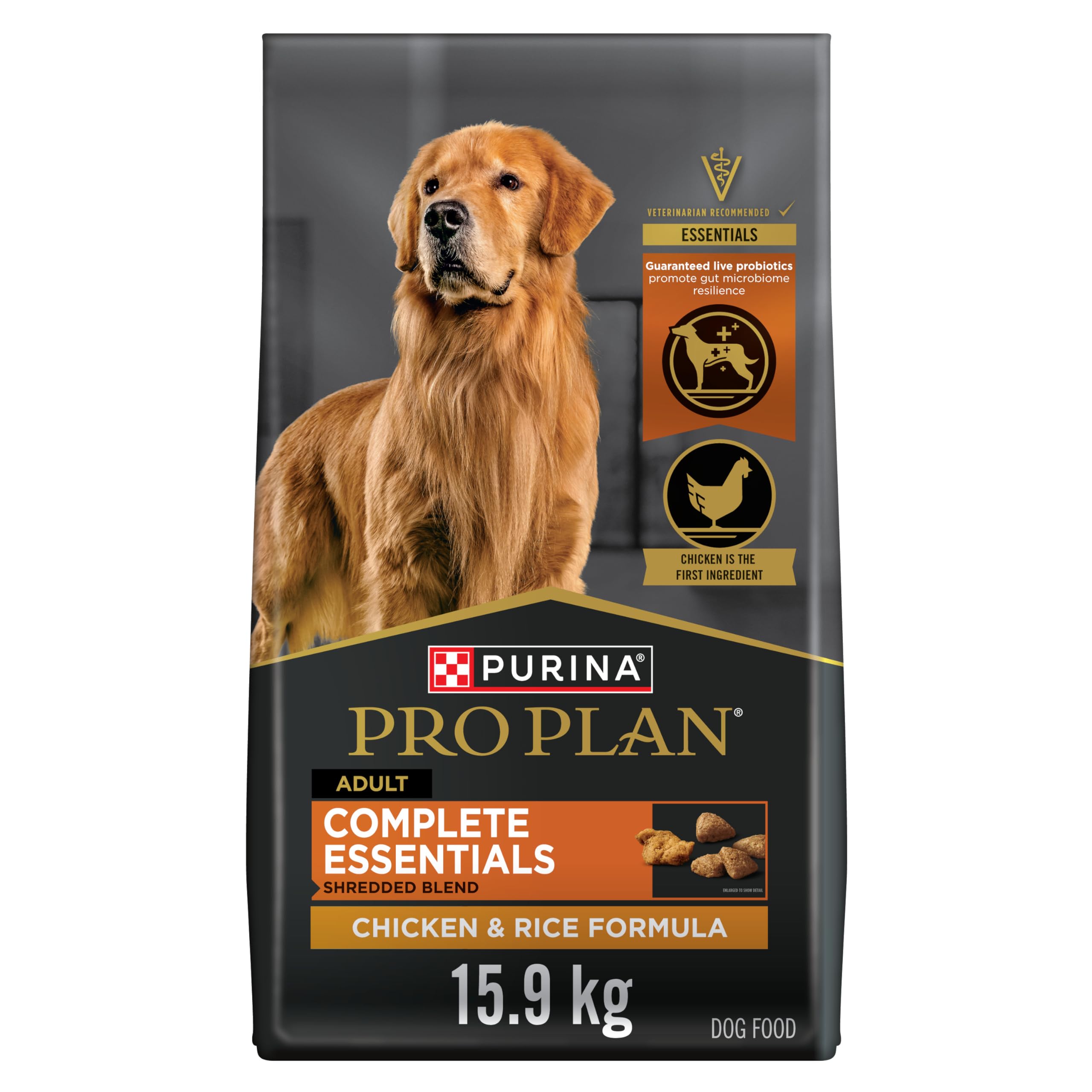 Purina Pro Plan Dry Dog Food Savor, Shredded Blend Adult Chicken and Rice Formula, 35-Pound Bag, Pack of 1 🍁 All In One Marketplace Canada