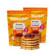 Flourish Protein Pancake & Waffle Mix with Whey Protein, No Added Sugar, High in Fiber - Just Add Water - Buttermilk Flavour, 430 g Each (2 Pack) - Made in Canada 🍁 All In One Marketplace Canada
