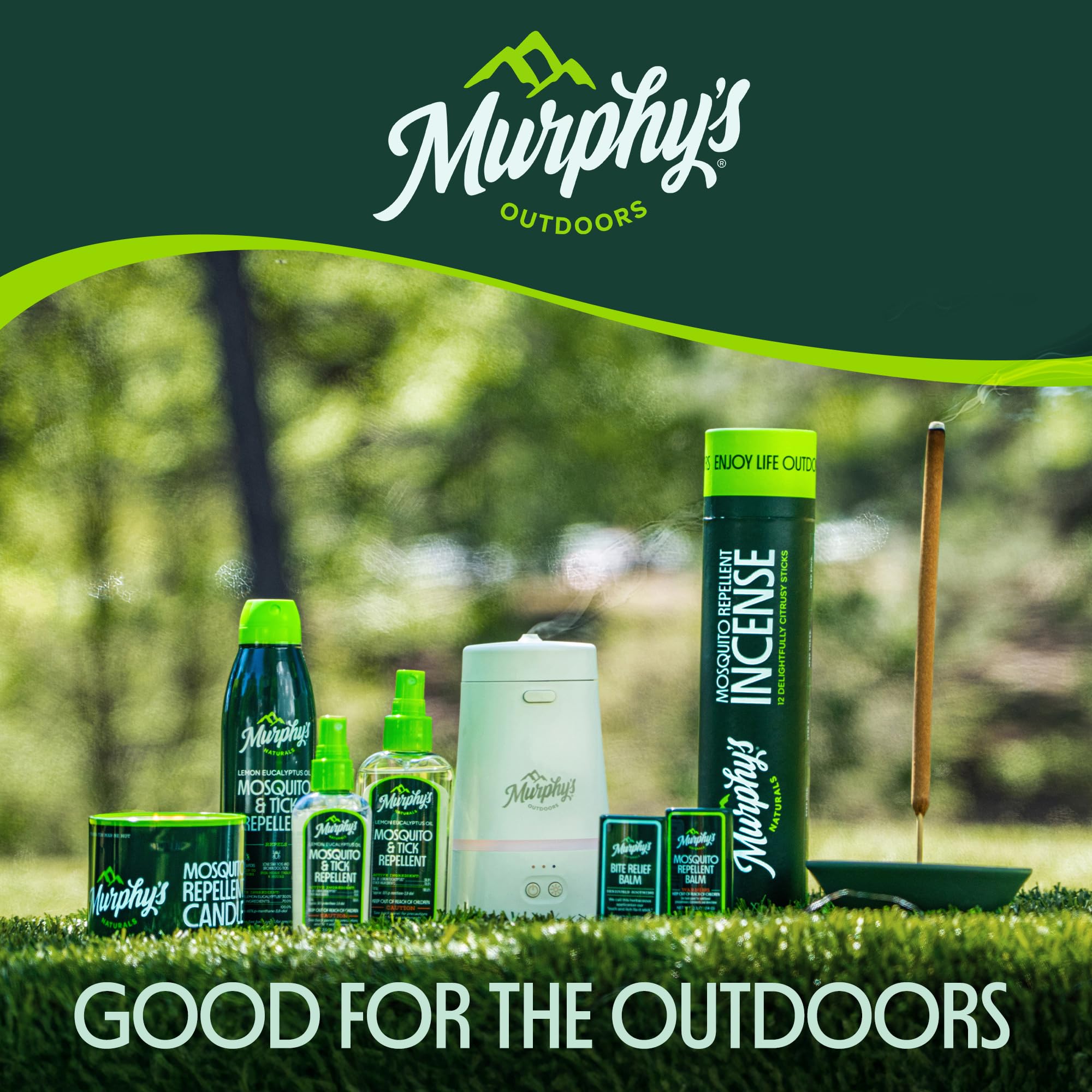 Murphy's Outdoors Mosquito & Tick Bug Repellent Spray, Oil of Lemon Eucalyptus for Skin and Outdoor Gear, 118mL Pump, 2-Pack 🍁 All In One Marketplace Canada
