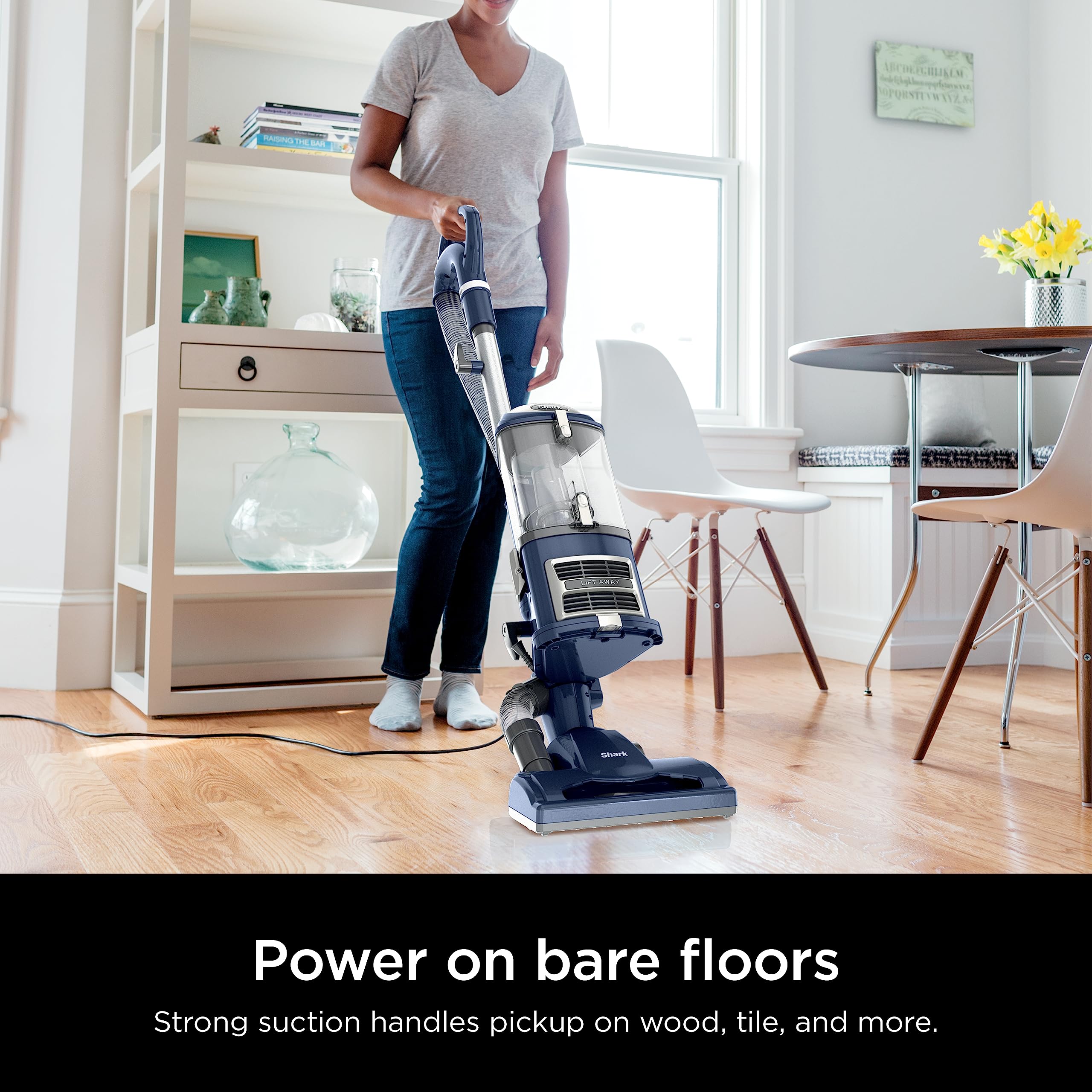 Shark NV380C Navigator Lift-Away Upright Vacuum, Large Dust Cup, Navy 🍁 All In One Marketplace Canada
