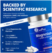 CanPrev Magnesium Bisglycinate Chelated + GABA & Melatonin, 120 Veg Caps, 120-Day Supply, Supports Restful Night, Muscle Function, Promote Relaxation & Balanced Sleep-Wake Cycle, Vegan, No GMO, Gluten 🍁 All In One Marketplace Canada
