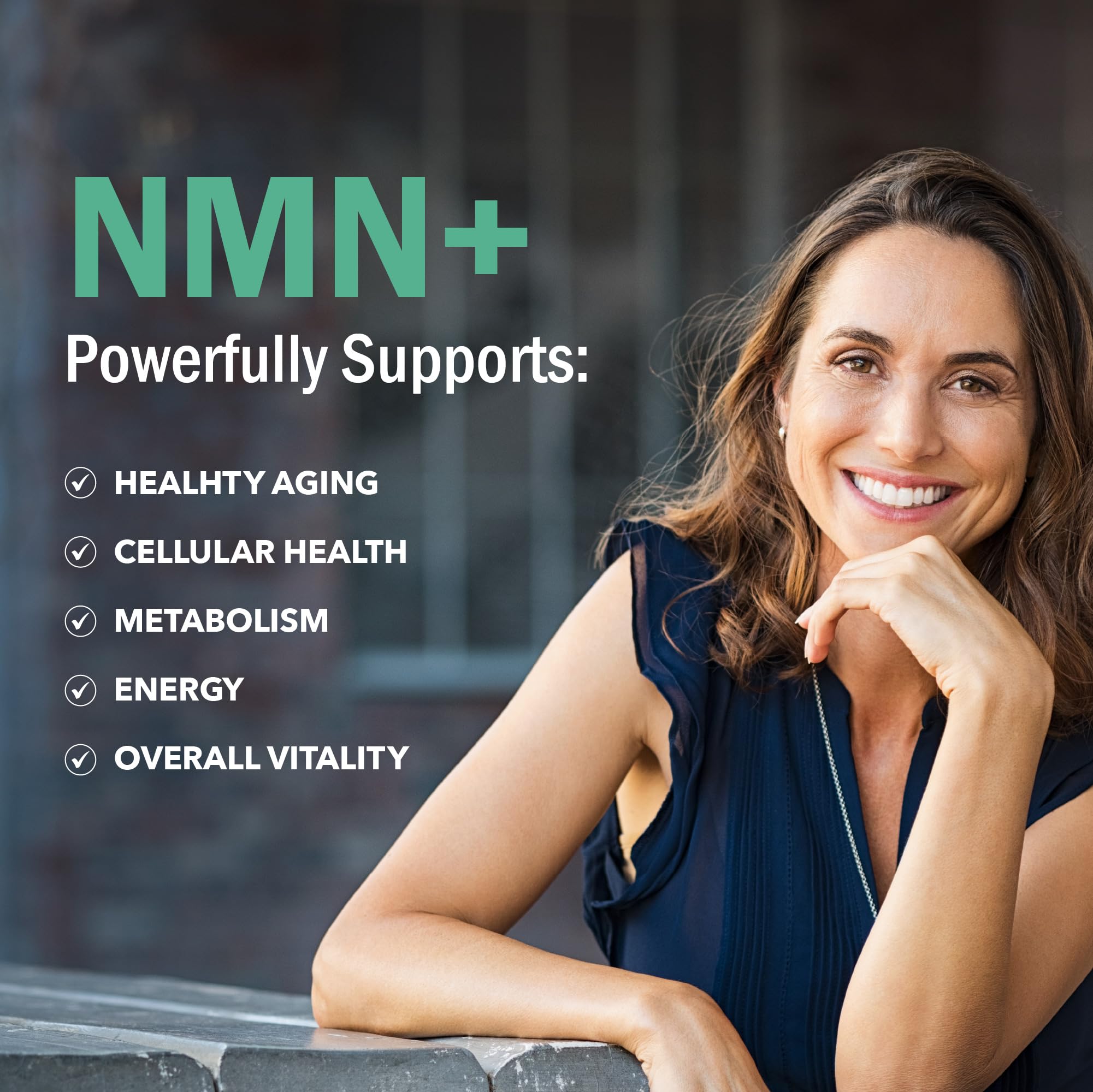 NMN Supplement 1200mg | Extra Strength | NAD+ Precursor for Healthy Aging, Cellular Energy & Longevity Support | 99% Purity | NMN Supplement Canada Made, Third-Party Tested & Vegan | 60 Capsules 🍁 All In One Marketplace Canada
