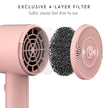 AINA Diffuser Hair Dryer Full-Featured Blow Dryer 110V/1600W(Babe Pink) 🍁 All In One Marketplace Canada