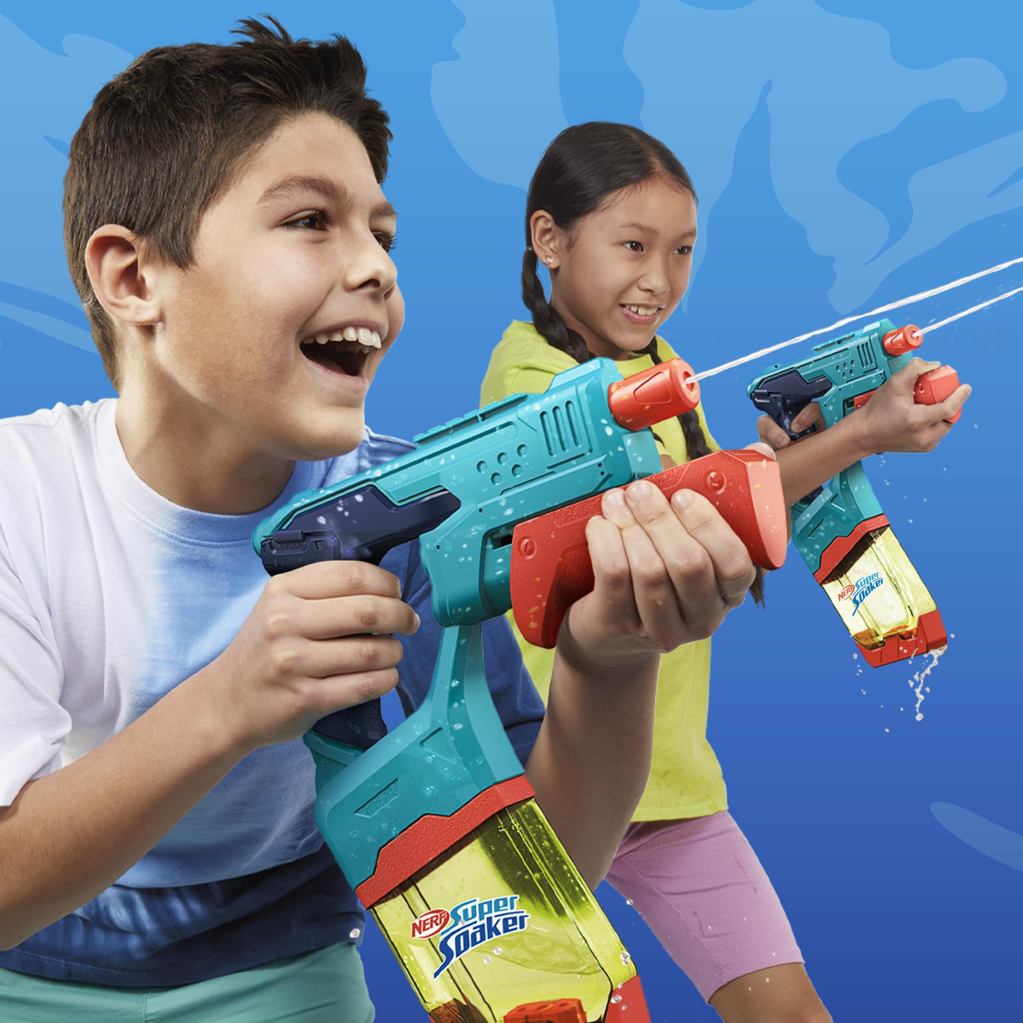 Nerf Super Soaker Dunk-Fill 2-Pack, 2 Water Blasters, Easy Instant Fill Tanks, Just Dunk & Go, 10.1 Fluid Ounce Tanks, Water Toys, Ages 6+ 🍁 All In One Marketplace Canada