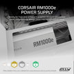 CORSAIR RM1000e (2025) Fully Modular Low-Noise ATX Power Supply with 12V-2x6 Cable – ATX 3.1 & PCIe 5.1 Compliant, Cybenetics Gold Efficiency, 105°C-Rated Capacitors, Modern Standby Mode – White 🍁 All In One Marketplace Canada