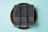 Utopia Towels 8 Piece Premium Towel Set, 2 Bath, 2 Hand, and 4 Washcloths,100% Ring Spun Cotton, Super Soft and Highly Absorbent, Grey 🍁 All In One Marketplace Canada