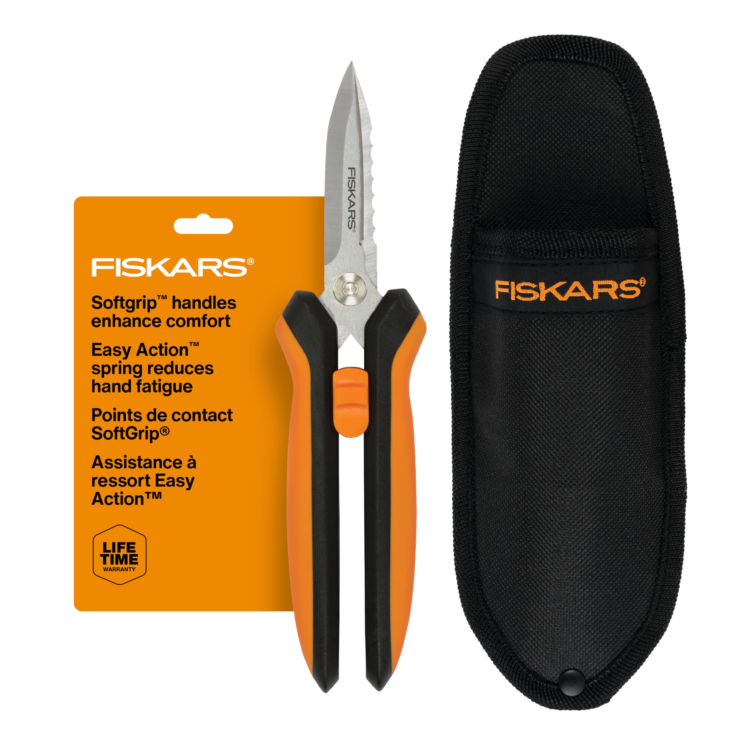 Fiskars Pruning Shears for Gardening, Multipurpose 8