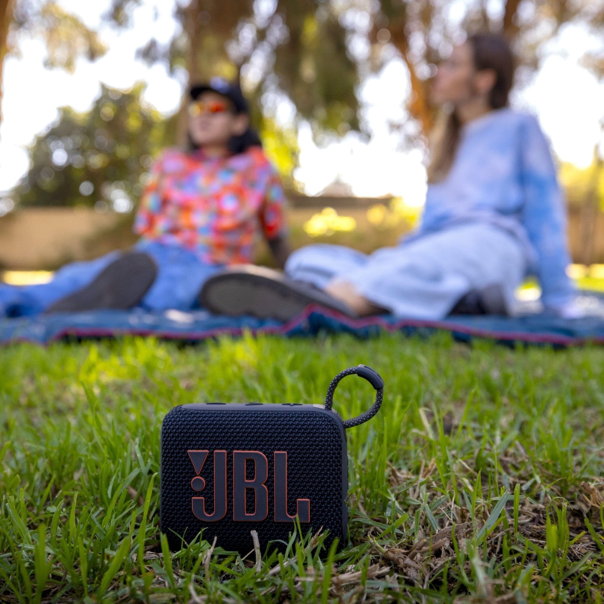 JBL Go 4 - Ultra-Portable, Waterproof and Dustproof Bluetooth Speaker, 7-Hour Built-in Battery, Made in Part with Recycled Materials (Black) 🍁 All In One Marketplace Canada