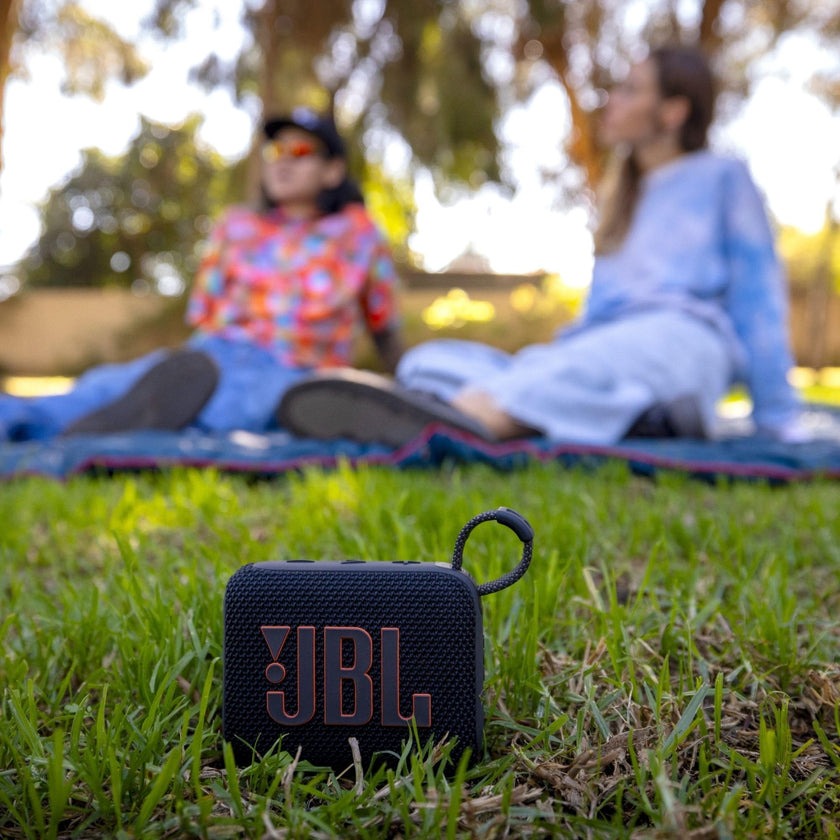 JBL Go 4 - Ultra-Portable, Waterproof and Dustproof Bluetooth Speaker, 7-Hour Built-in Battery, Made in Part with Recycled Materials (Black) 🍁 All In One Marketplace Canada