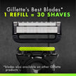 Gillette Razor Blades for Men, Gillette Labs Exfoliating Razors 5-Blade, 1 Handle + 4 Refill + Premium Magnetic Stand 🍁 All In One Marketplace Canada