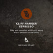 Kicking Horse Coffee, Cliff Hanger Espresso, Medium Roast, Whole Bean, 1 lb - Certified Organic, Fairtrade, Kosher Coffee 🍁 All In One Marketplace Canada