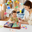 ZOOI Toddler Toys Busy Board - Montessori Toys for 1-5 Year Old Boy Girl Birthday Gifts for Kids, Sensory Toys Baby Essentials, Busy Book for Toddlers 1-5 Year Old, Airplane Activities Toys Gifts 🍁 All In One Marketplace Canada