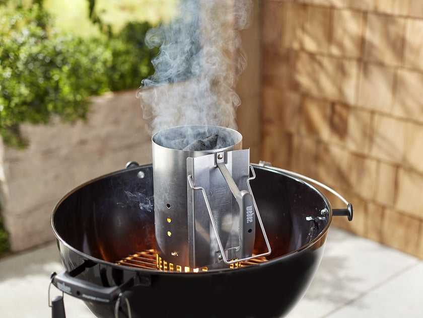 Weber Rapidfire Chimney Starter for Charcoal briquettes (7416) 🍁 All In One Marketplace Canada