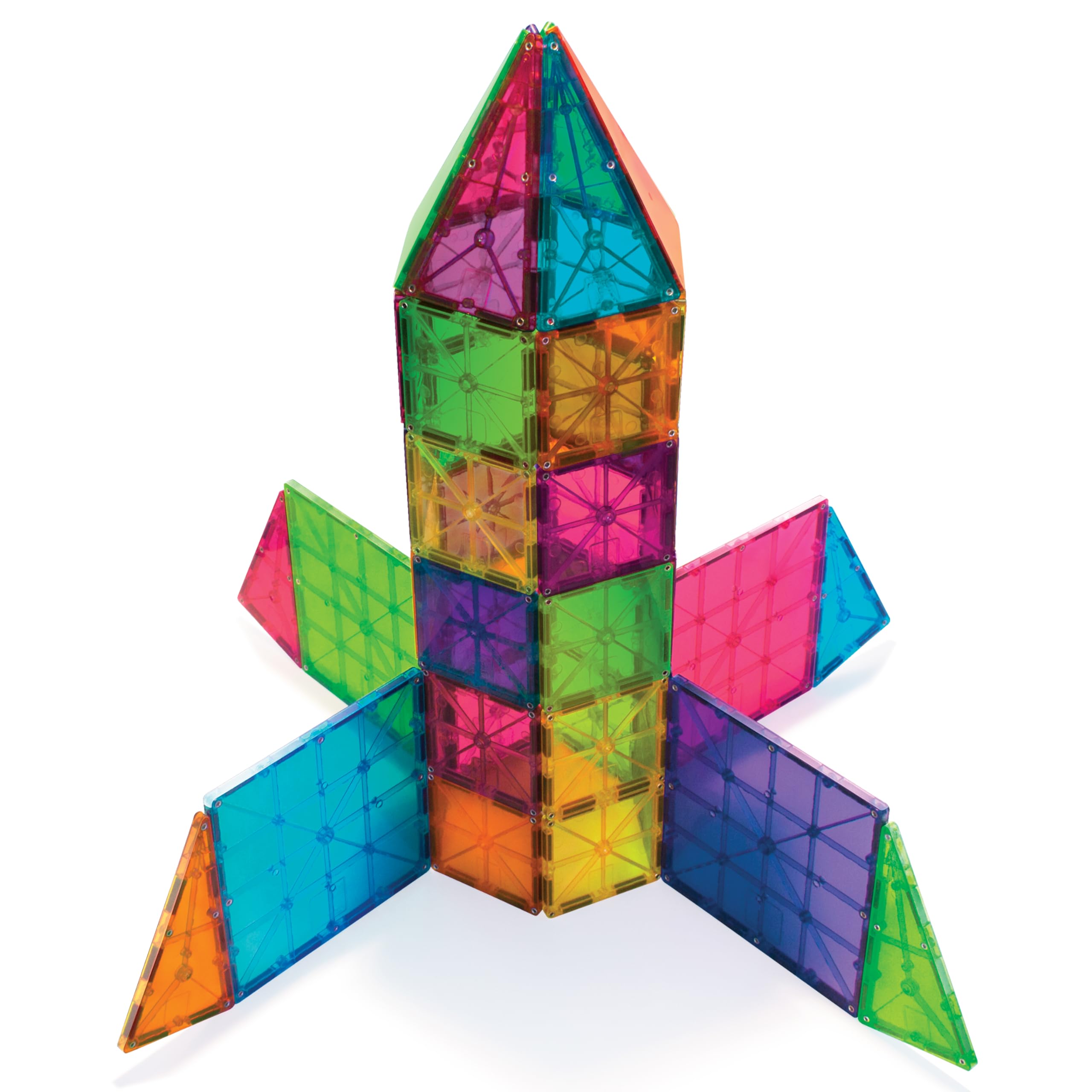 Magna-Tiles 04300 Clear Colors 100 Piece Set by Valtech since 1997 🍁 All In One Marketplace Canada