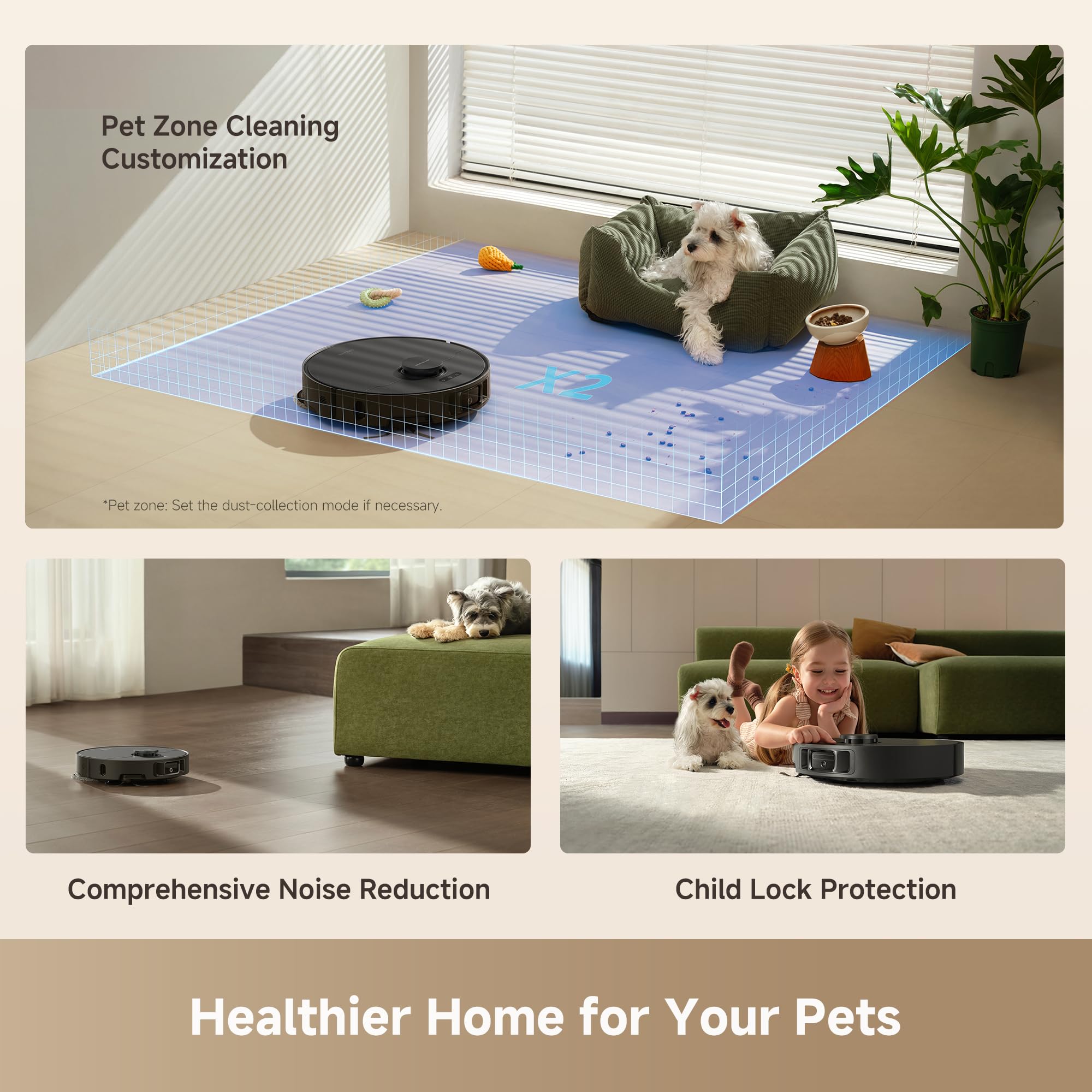 DREAME L40 Ultra Gen 2 Robot Vacuum and Mop with 25,000Pa Suction, Extendable Side Brush and Mop, All-in-One Self-Emptying & Cleaning Dock, Voice & App Control, Black 🍁 All In One Marketplace Canada