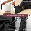 Momcozy Baby Wrap Carrier Slings, Infant Carrier Slings for Newborn up to 50 lbs, Baby Wrap Adjustable for Adult Fits Sizes XXS-XXL, Easy to Wear Baby Carriers, Ergonomic Front Facing/Back, Black 🍁 All In One Marketplace Canada