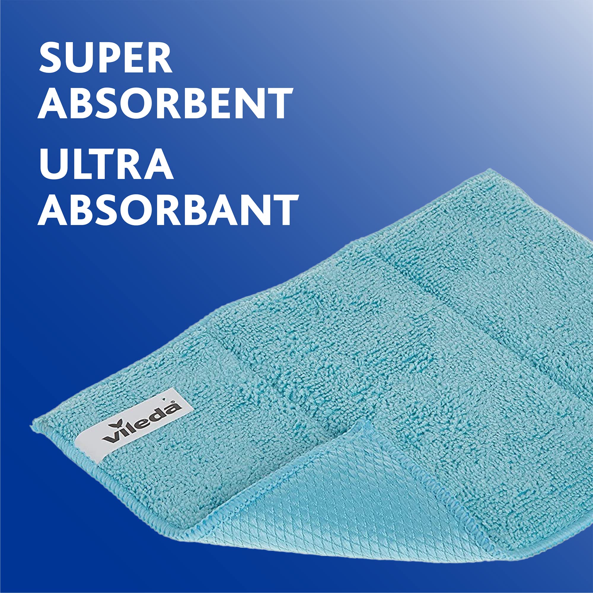 Vileda Bathroom Cleansing Supplies Set | Includes 1 Magic Mop with 1 Extra Refill and 1 Microfibre Bathroom Cleaning Cloth 🍁 All In One Marketplace Canada