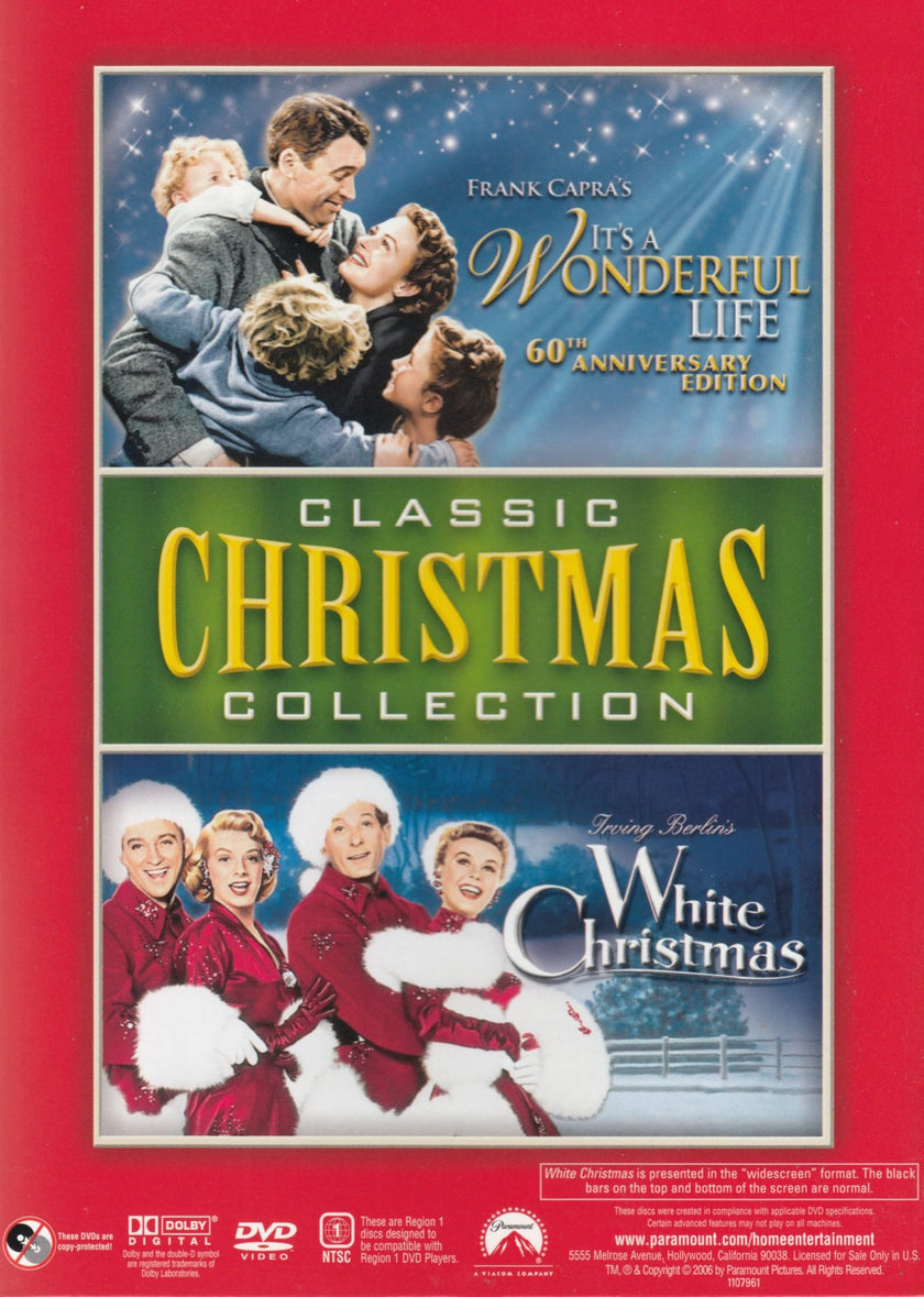 Classic Christmas Collection (It's a Wonderful Life / White Christmas) DVD (Used)