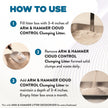 Arm & Hammer Clump & Seal Cloud Control Clay Cat Litter, Multi-Cat, 12.7kg, 7 Days of Odour Control, Dust Free, Clumping Litter (Pack of 1) 🍁 All In One Marketplace Canada