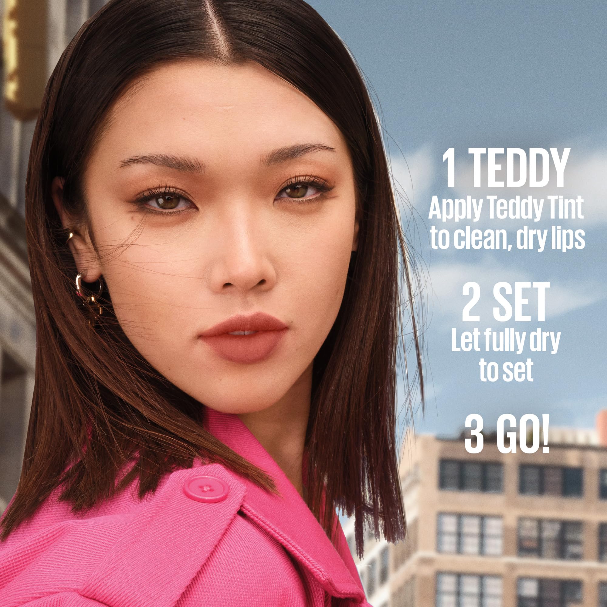 Maybelline Teddy Tint, Lip Stain, Soft Lip Tint, Light Feel, 12Hr Wear, Sheer or Blurred Finish, Knee High 🍁 All In One Marketplace Canada