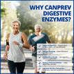 CanPrev - Digestive Enzymes Supplement, 90 Capsules 30-Day Supply - Full Spectrum of 11 Digestive Enzymes for Stomach Gas, Digestion, Indigestion and Bloating Relief - Helps Break Down Proteins 🍁 All In One Marketplace Canada